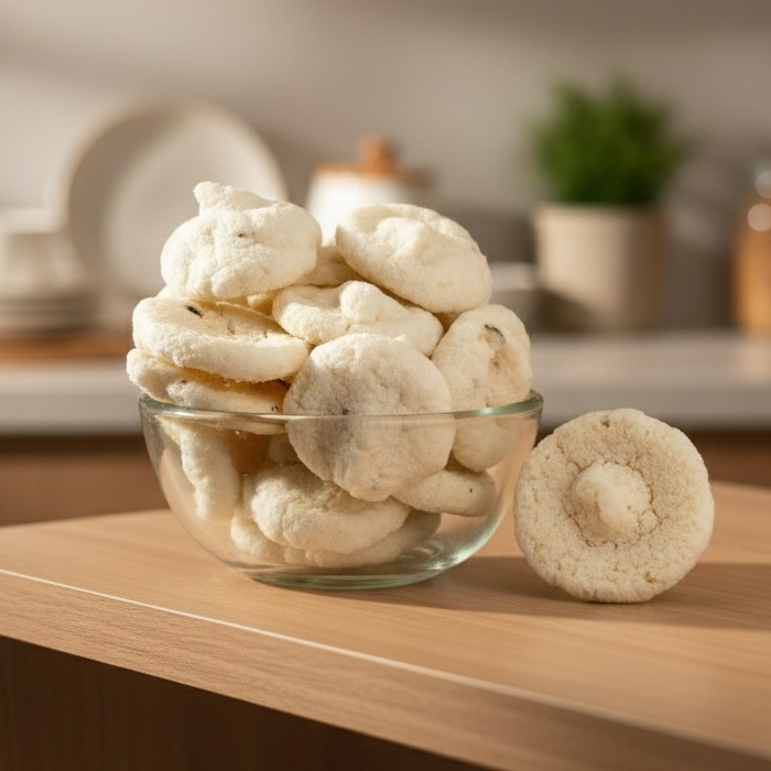 Traditional Odia mulla badi made with urad dal and radish