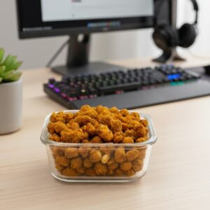 Badam pokodi crunchy peanut snack from Berhampur Odisha