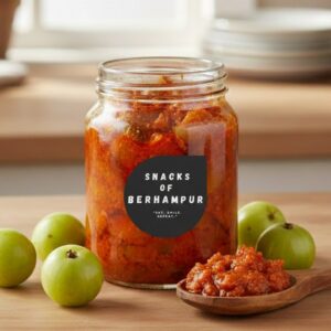 Amla pickle traditional Indian gooseberry pickle from Berhampur Odisha