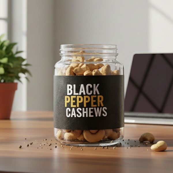Black pepper cashew kaju namkeen from Berhampur Odisha