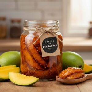 Mango Lollipop Pickle with boneless sweet mango pieces