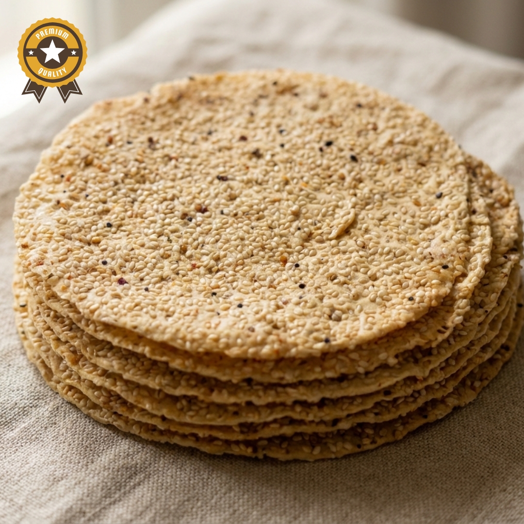 Special Til masala papad