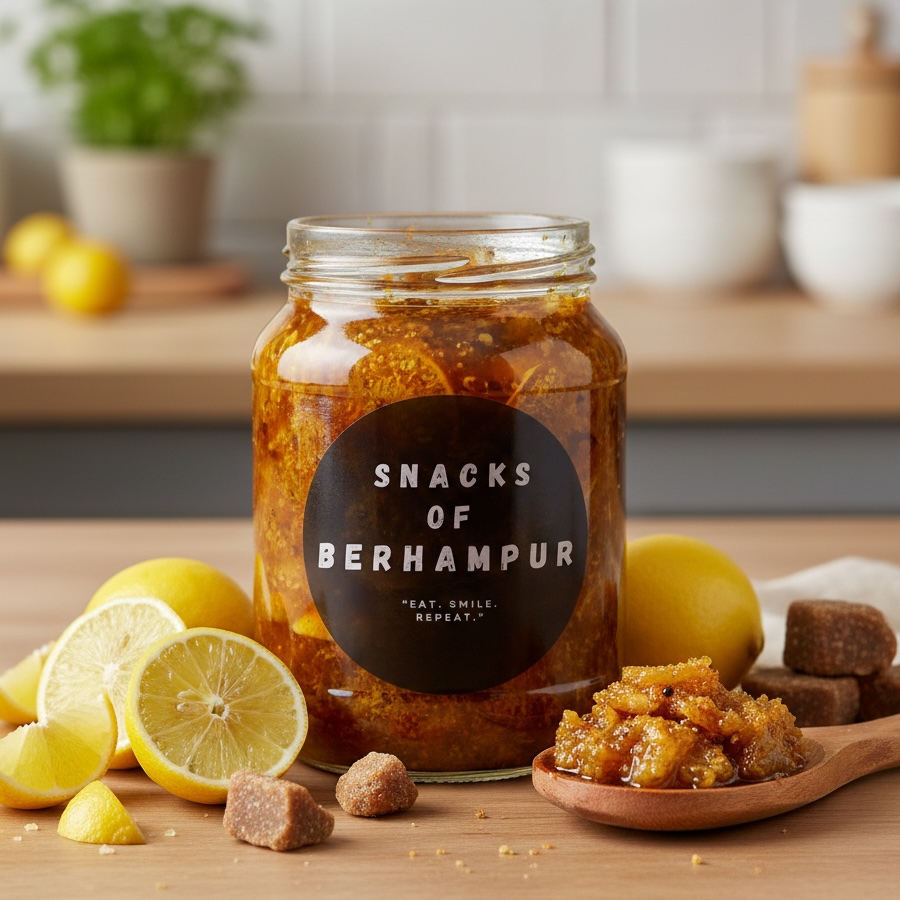 Jaggery lemon sweet pickle traditional lemon pickle