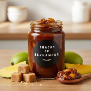 Jaggery mango pickle sweet traditional mango pickle