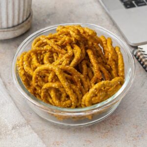 Special besan chakli dantikili crispy spiral snack
