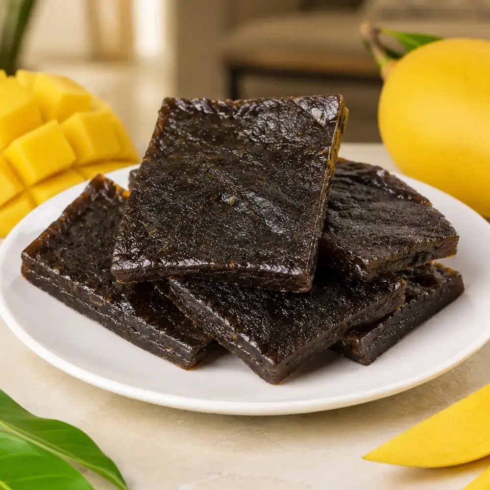 Desi Aam Papad made with mango extract without added sugar