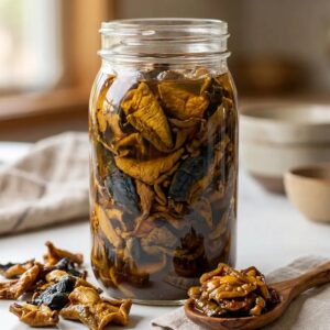 Champeta sweet pickle made with sun-dried mango slices